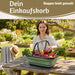 KI-generiertes Bild,Flexibler Einkaufskorb 10L 38x28cm faltbar mit Griff Faltkorb Wassereimer Camping