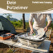 KI-generiertes Bild,Flexibler Einkaufskorb 10L 38x28cm faltbar mit Griff Faltkorb Wassereimer Camping