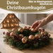 KI-generiertes Bild,12 Design Weihnachtskugeln 6cm Brandy Set Kunststoff Weihnachtsbaum-Deko