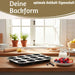 KI-generiertes Bild,Silikon Muffinform 12 Stück Cupcake Brownie Muffinblech Backform