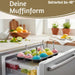 KI-generiertes Bild,Silikon Muffinform 12 Stück Cupcake Brownie Muffinblech Backform