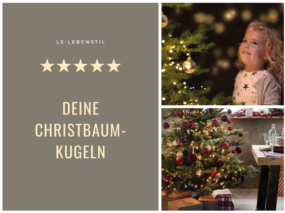 KI-generiertes Bild,12 Design Weihnachtskugeln 6cm Festive Pink Set Kunststoff Weihnachtsbaum-Deko