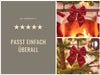 KI-generiertes Bild,2x XL Weihnachtsschleife Set 17cm Samt Rot Schleife für Weihnachts-Deko