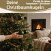KI-generiertes Bild,18-20 Design Glas Weihnachtskugeln 6cm Grün Pinie Christbaum Dekokugel