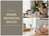 KI-generiertes Bild,3 Kaffeebecher Smiley 300ml Set lustige witzige Henkelbecher Kaffeetasse
