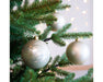 KI-generiertes Bild,12 Design Weihnachtskugeln 6cm Perle Set Kunststoff Weihnachtsbaum-Deko