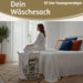KI-generiertes Bild,Wäschesack Wäschekorb Canvas Laundry Wash 50cm Faltbar Wäschesammler Wäschetruhe