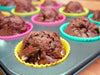 KI-generiertes Bild,Silikon Muffinförmchen 8 Stück BPA Frei Muffins Cupcake Brownie Backform