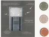 KI-generiertes Bild,Absodry Duo Family Series 6 Grau Aufhänger für Kleiderschrank Luftentfeuchter