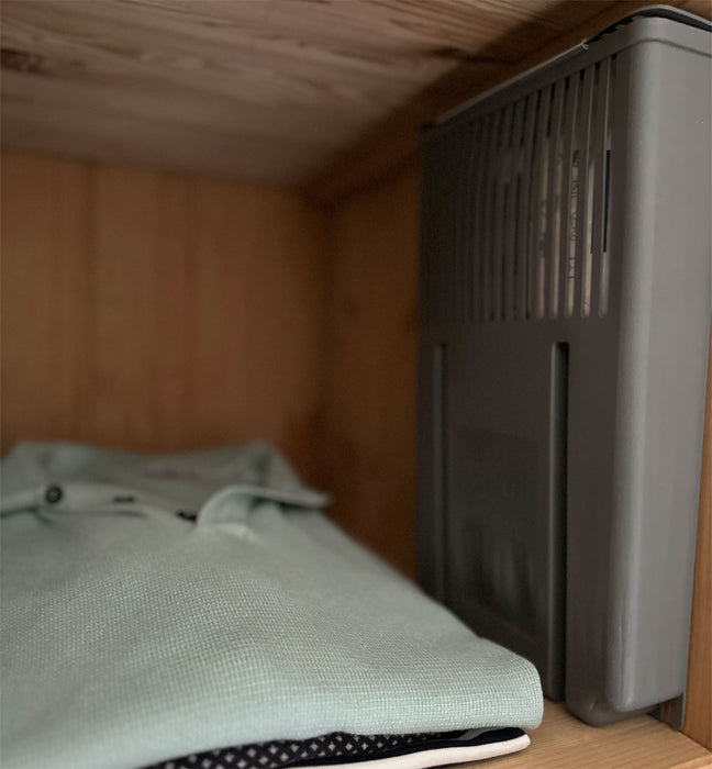 KI-generiertes Bild,Absodry Duo Family Series 6 Grau Aufhänger für Kleiderschrank Luftentfeuchter