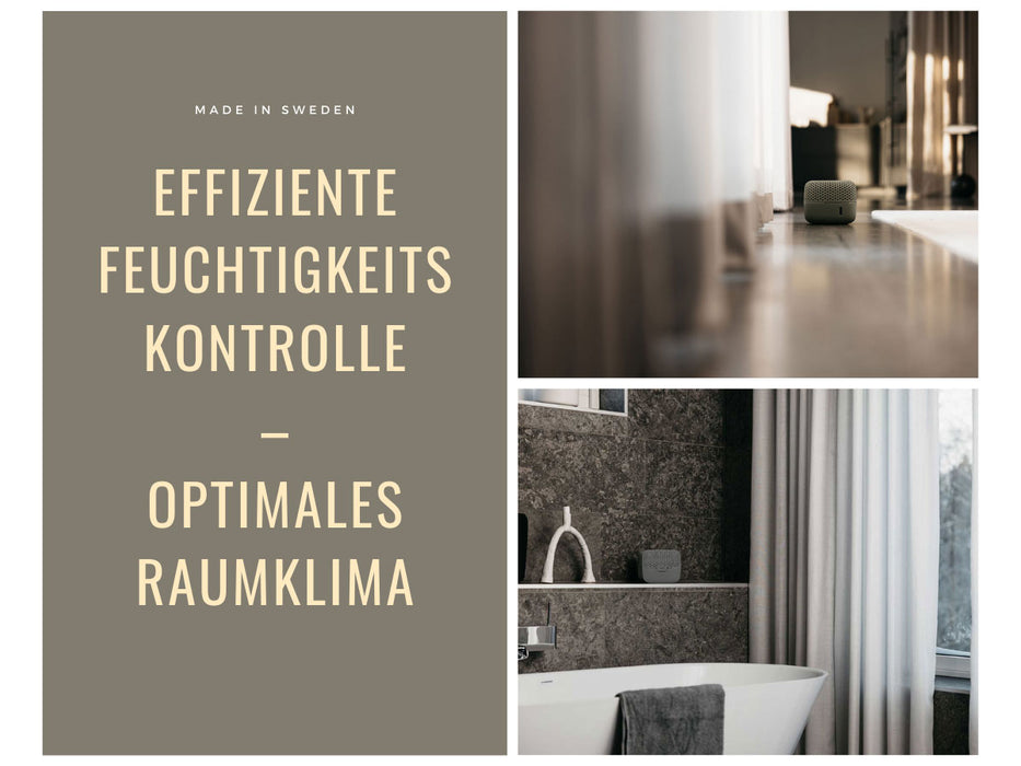 KI-generiertes Bild,Absodry Duo Family Series 3 Grau für Räume bis 30m² Luftentfeuchter ohne Strom