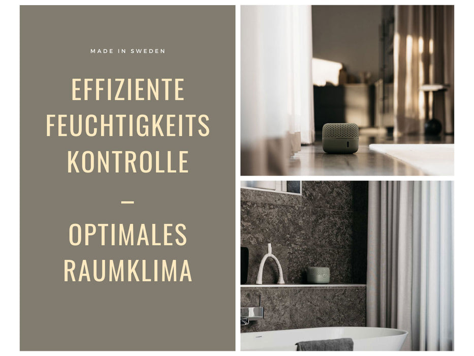 KI-generiertes Bild,Absodry Duo Family Series 3 Grün für Räume bis 30m² Luftentfeuchter ohne Strom