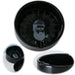 KI-generiertes Bild Aschenbecher Sylt Schwarz Kapitän 10cm Maritim Keramik Ashtray