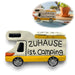 KI-generiertes Bild XL Sturmaschenbecher Metall Camper 19x12cm Windaschenbecher Ascher