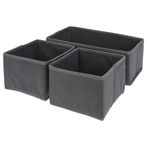 KI-generiertes Bild,Schubladen Organizer 3´er Set Ordnungssystem Regalbox Aufbewahrungsbox Faltkiste