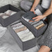 KI-generiertes Bild,Schubladen Organizer 3´er Set Ordnungssystem Regalbox Aufbewahrungsbox Faltkiste