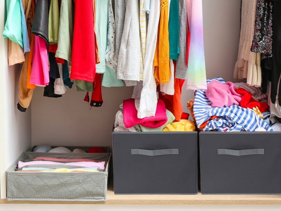 KI-generiertes Bild,Aufbewahrungsbox Faltbox 30x30x30cm Grau Schublade Einsatz für Ikea Kallax