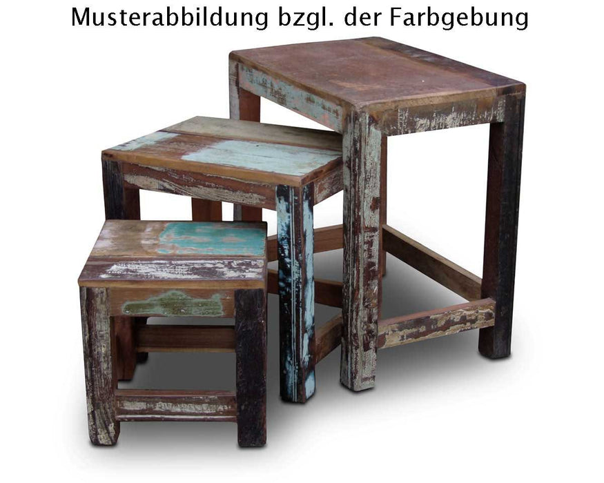 KI-generiertes Bild,Vintage Holz Fußhocker Tritthocker 28cm Fundholz Schemel Fußbank Bänkchen