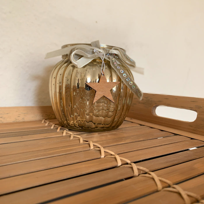 KI-generiertes Bild,3x Holz-Tablett Serviertablett Set Bambus Braun Natur Deko-Tablett