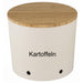 KI-generiertes Bild,Natur-Design Kartoffeltopf 23x20cm Made in Germany Creme Weiß