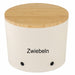 KI-generiertes Bild,Natur-Design Zwiebeltopf 20x16cm Made in Germany Creme Weiß