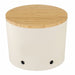 KI-generiertes Bild,Natur-Design Zwiebeltopf 20x16cm Made in Germany Creme Weiß