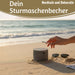 KI-generiertes Bild,Beton Sturmaschenbecher Leuchtturm 9x7cm Maritim Grau Aschenbecher mit Deckel