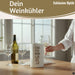 KI-generiertes Bild,Beton Weinkühler 21x13 cm Shabby Grau Spruch Time for Wein Flaschenkühler Sektkühler