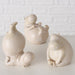 KI-generiertes Bild,3 Yoga Deko-Figur Set Hippos XL 12cm Skulptur Gymnastik Feng Shui Deko-Objekt