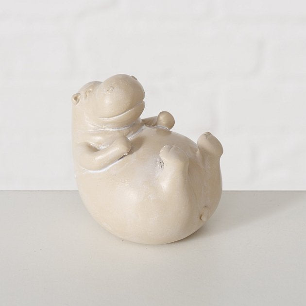 KI-generiertes Bild,3 Yoga Deko-Figur Set Hippos 7cm Skulptur Gymnastik Feng Shui Deko-Objekt