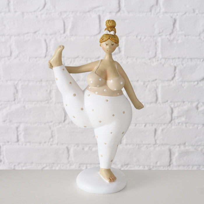 KI-generiertes Bild,3 Yoga Frauen Deko-Figur Set Molly 21cm Skulptur Gymnastik Feng Shui Deko-Objekt