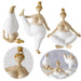 KI-generiertes Bild 3 Yoga Frauen Deko-Figur Set Molly 21cm Skulptur Gymnastik Feng Shui Deko-Objekt