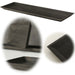 KI-generiertes Bild Holz Deko-Tablett Shabby Schwarz 55x16cm Kerzen-Schale Teelichthalter