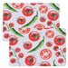 KI-generiertes Bild,2x Kork Tischset Platzset Italia Tomato 40x30cm abwaschbar Rechteck Platzmatte