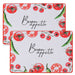 KI-generiertes Bild,2x Kork Tischset Platzset Italia Appetito 40x30cm abwaschbar Rechteck Platzmatte