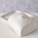 KI-generiertes Bild,Keramik Butterdose 19cm Sylt Weiß mit Deckel 250g Butter Butterglocke Butterschale