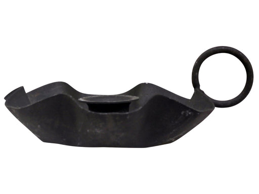 KI-generiertes Bild,Metall Stabkerzenhalter Schwarz Henkel 11cm Kammerleuchter Kerzenständer