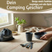 KI-generiertes Bild,6-teiliges Picknick-Set Tragetasche Camping Geschirr Besteck Mehrweggeschirr