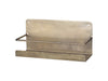 KI-generiertes Bild,Exklusives Vintage Wandregal Messing 24x11cm Gold Bad Küchen-Regal Wandboard