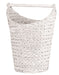 KI-generiertes Bild,Toilettenpapier-Ständer Deko-Korb Shabby Weiß 40cm Rattan Look Klorollen-Halter