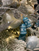 KI-generiertes Bild,Design 2x Deko-Objekt Kuh-Glocken 6 Glöckchen Winter Christbaum-Hänger