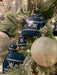 KI-generiertes Bild,Design 2x Deko-Objekt Kuh-Glocken 6 Glöckchen Winter Christbaum-Hänger