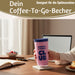 KI-generiertes Bild,Edelstahl Thermobecher 350ml Coffee Lovers Coffee to Go Becher Kaffeebecher Tee