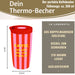 KI-generiertes Bild,Edelstahl Thermobecher 350ml Kaffee Wein Coffee to Go Becher Kaffeebecher Tee