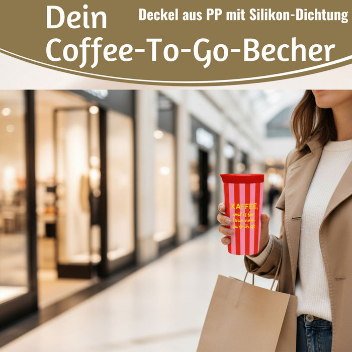 KI-generiertes Bild,Edelstahl Thermobecher 350ml Kaffee Wein Coffee to Go Becher Kaffeebecher Tee