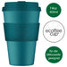 KI-generiertes Bild Ecoffee Cup 400ml Bay of Fires PLA Coffee to Go Becher Wiederverwendbar