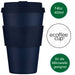 KI-generiertes Bild Ecoffee Cup 400ml Dark Energy Blau PLA Coffee to Go Becher Wiederverwendbar