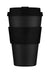KI-generiertes Bild,Ecoffee Cup 400ml Kerr Napier Schwarz PLA Coffee to Go Becher Wiederverwendbar