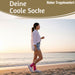 KI-generiertes Bild,Coole lustige Socke Gr. 36-40 Spruch "Lieblingsmensch" Pink Damen Witzig Geschenk