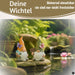 KI-generiertes Bild 2x Deko Figuren Wichtel Set 15cm Gartenwichtel Gartenzwerg Garten Objekt